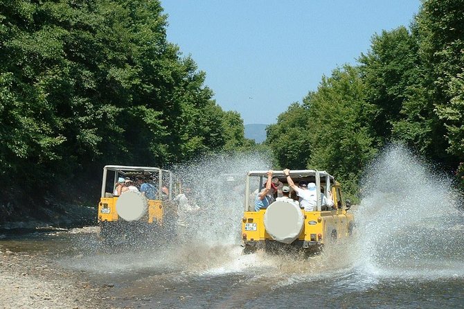 8-hour Jeep Safari and Ucansu Waterfalls Day Tour from Antalya w/Lunch