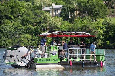 Private Pedal Barge Cruise in Austin