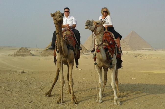 Full Day Tour To Giza pyramids,Sakkara pyramids&Memphis,Include Camel ride&Lunch