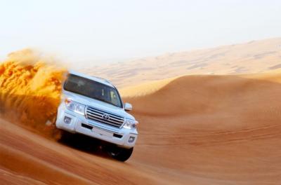 Doha Safari: Bash The Dunes, Camel Ride & Sandboarding