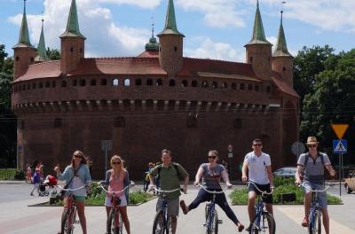 Sightseeing Bike Tour of Krakow