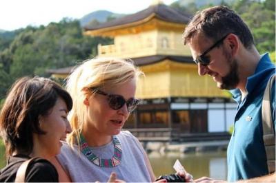 1 Hour Guided Walking Tour of the Golden Pavilion Kinkaku-ji Temple