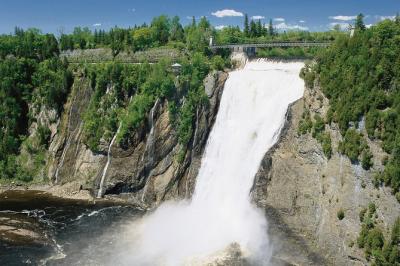 Parc de la Chute-Montmorency Waterfalls Admission and Cable Car