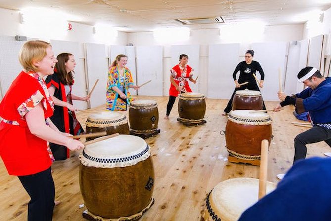 Private Japanese Taiko Drum Lessons in Tokyo