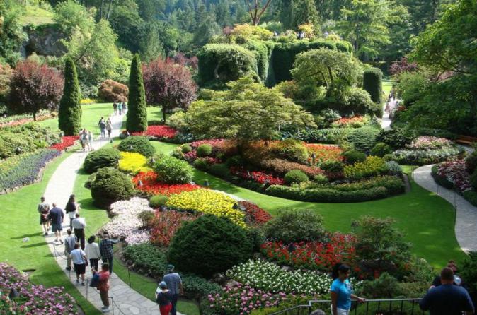 Vancouver to Victoria and Butchart Gardens Tour by Bus